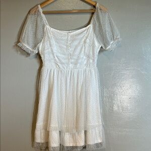 Altar'd State White Mini Dress